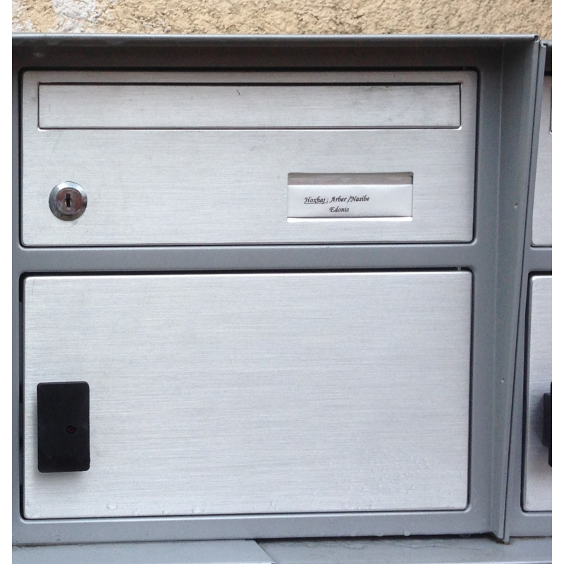 copy of Plaquette simple 80x25mm