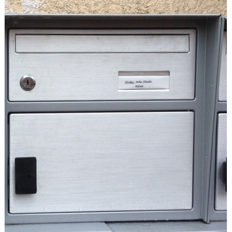 Cópia de Plaquette simple 80x25mm