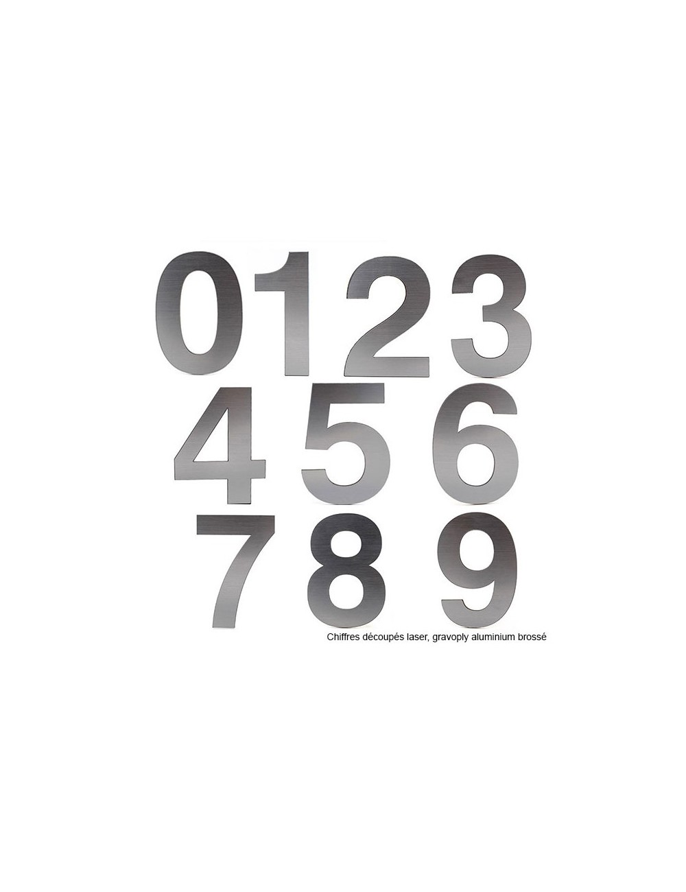 Kopie von Kopie von Chiffre découpé laser de 1 à 9