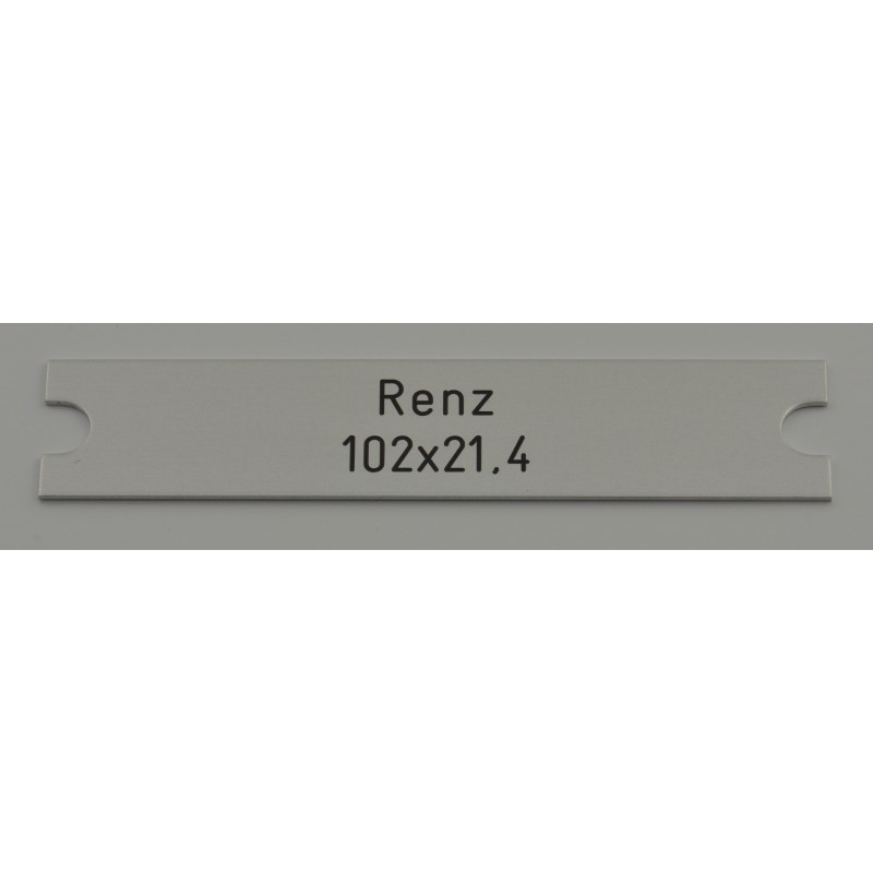 Renz Aluminium 102x21.4mm