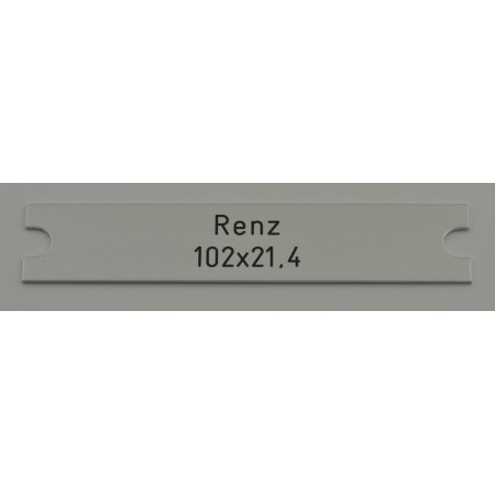 Renz Aluminium 102x21.4mm