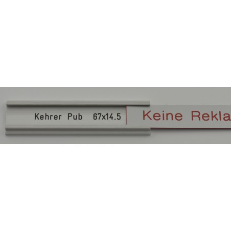 1''Support Kehrer 67x14.5mm pour plaquette